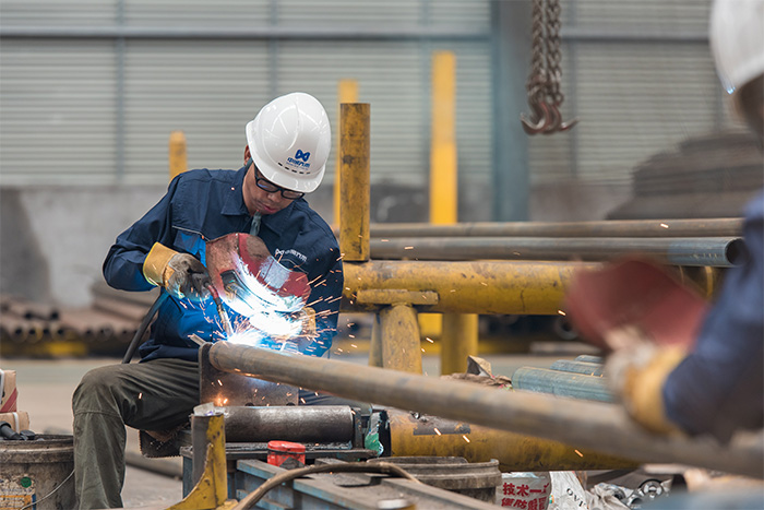 乐平网架焊接车间